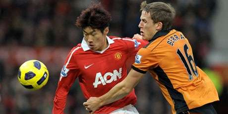 Read more about the article 박지성 연속 두 골, 생애 최고의 날