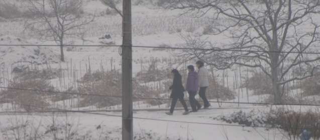 Read more about the article 눈내린 날, 해질녁 풍경