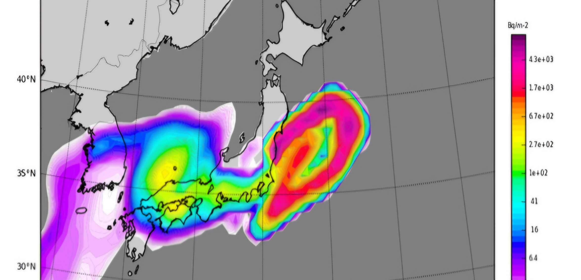 Read more about the article 한반도 남서풍,방사능 유입우려