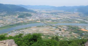 Read more about the article 구례 사성암;섬진강 보입니다.