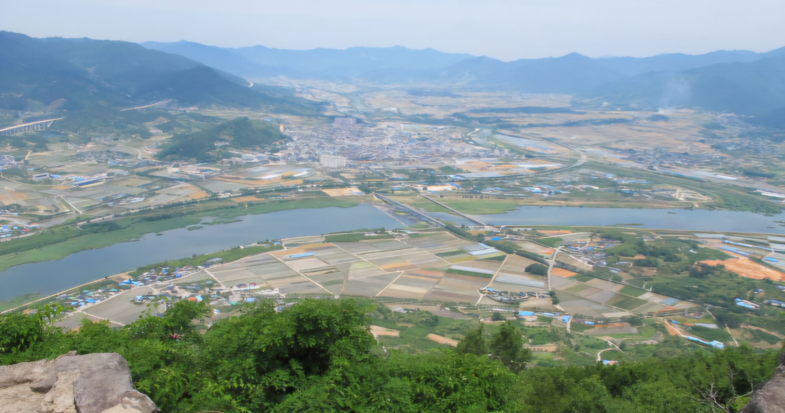 Read more about the article 구례 사성암;섬진강 보입니다.