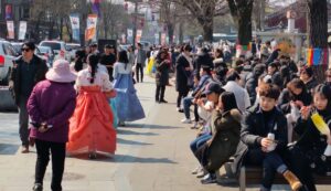 Read more about the article 전주 한옥마을, 한복 아가씨 넘칩니다.