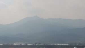 Read more about the article 모악산  실루엣, 장엄했습니다.